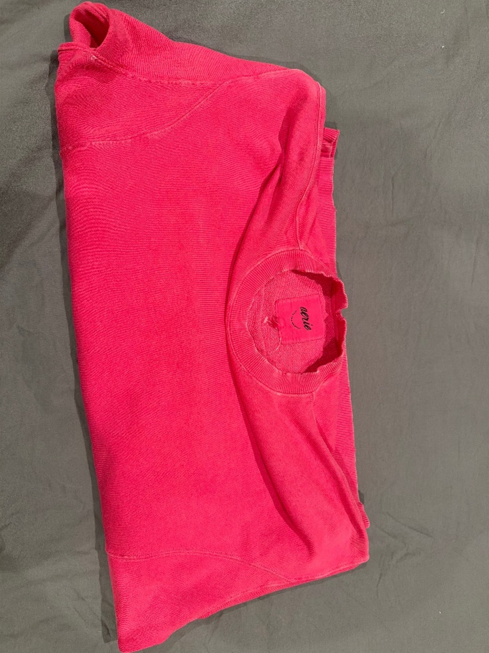 Aerie Hot Pink Crewneck Sweatshirt – Size S - NWOT